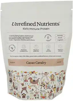 healthylife Unrefined Nutrients Kid's Immune Protein Cacao Cavalry offer