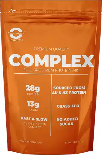 Pure Product Australia Complex Protein Unflavoured