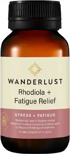 healthylife Wanderlust Rhodiola + Fatigue Relief 50 Capsules offer