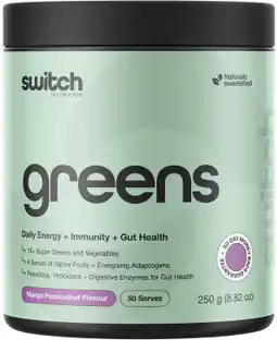 healthylife Switch Nutrition Greens Powder Mango Passionfruit offer