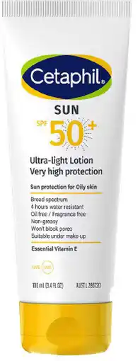 healthylife Cetaphil Sun Ultra Light Lotion SPF50+ offer