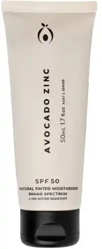 healthylife Avocado Zinc Natural Tinted Moisturiser Light SPF50 offer