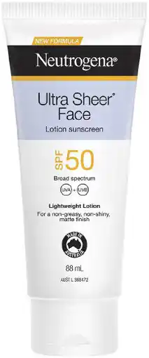 healthylife Neutrogena Ultra Sheer Face Lotion Sunscreen SPF50 offer