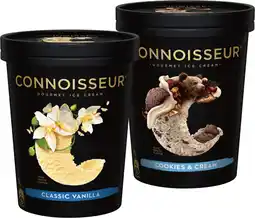 IGA Connoisseur Gourmet Ice Cream Selected Varieties offer