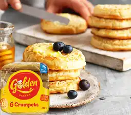 IGA Golden Crumpet Rounds Selected Varieties offer
