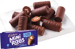IGA Cadbury Mini Rolls Selected Varieties offer