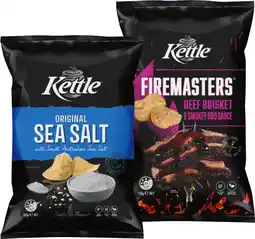IGA Kettle Potato Chips Selected Varieties offer