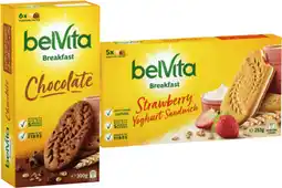 IGA BelVita Breakfast Biscuits 300g or Strawberry Yoghurt Sandwich 253g Selected Varieties offer