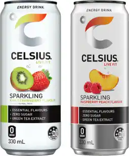 IGA Celsius Sparkling Energy Drink Selected Varieties offer