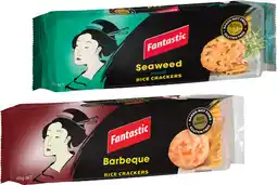 IGA Fantastic Rice Crackers or Delights 100g Selected Varieties offer