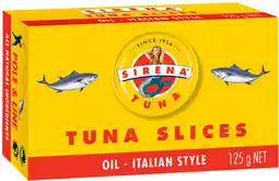 IGA Sirena Tuna Slices Selected Varieties offer
