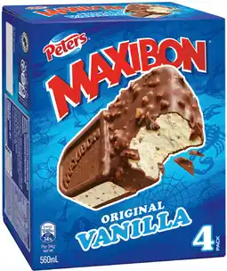 IGA Peters Maxibon Selected Varieties offer