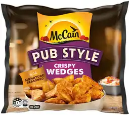 IGA McCain Pub Style Wedges Selected Varieties offer