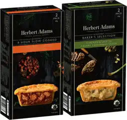 IGA Herbert Adams Gourmet Pies Selected Varieties offer