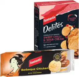 IGA Fantastic Delites or Rice Crackers 100g Selected Varieties offer