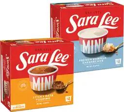 IGA Sara Lee Mini Cups Selected Varieties offer