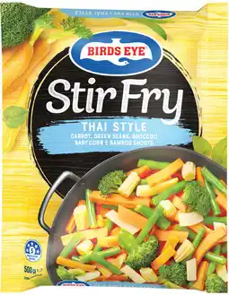 IGA Birds Eye Stir Fry Vegetables Selected Varieties offer