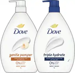 IGA Dove Body Wash Selected Varieties offer