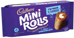 IGA Cadbury Mini Rolls Selected Varieties offer