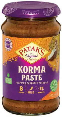 IGA Patak’s Paste Sauce 283‑312g Selected Varieties offer