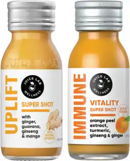 IGA The Juice Lab Wellness Super Shot Selected Varieties offer
