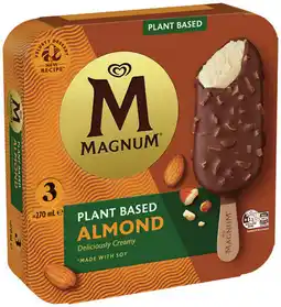 IGA Streets Magnum Plant Based Ice Cream Selected Varieties offer