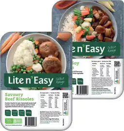IGA Lite n’ Easy Frozen Meal 390‑455g Selected Varieties offer