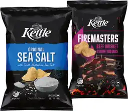 IGA Kettle Potato Chips Selected Varieties offer