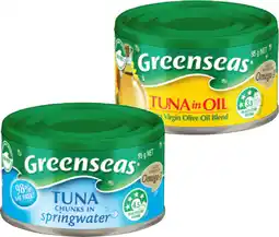 IGA Greenseas Tuna Selected Varieties offer