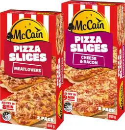 IGA McCain Pizza Slices Selected Varieties offer