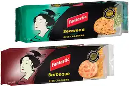 IGA Fantastic Rice Crackers or Delites 100g Selected Varieties offer
