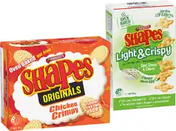 IGA Arnott’s Shapes 120‑190g Selected Varieties offer