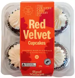 IGA The Country Chef Bakery Co. Cupcakes Selected Varieties offer