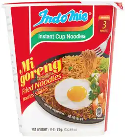 IGA Indomie Mi Goreng Fried Noodles Cup offer