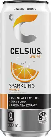 IGA Celsius Sparkling Energy Drink Selected Varieties offer