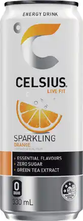 IGA Celsius Energy Orange offer