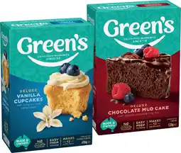 IGA Green’s Baking Mix Selected Varieties offer
