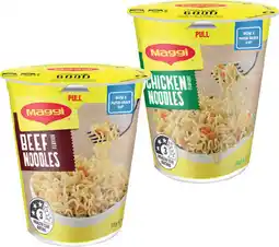 IGA Maggi Cup Noodles Selected Varieties offer