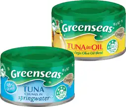 IGA Greenseas Tuna Selected Varieties offer