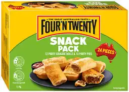 IGA Four’N Twenty 24 Pieces Snack Pack offer