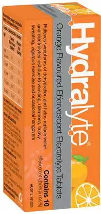 IGA Hydralyte Effervescent Electrolyte Orange Tablets offer