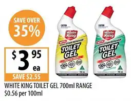 Supabarn White King Toilet Gel 700ml Range offer