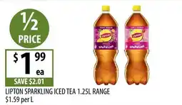 Supabarn Lipton Sparkling Iced Tea offer