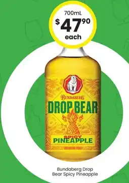 The Bottle O Bundaberg Drop Bear Spicy Pineapple offer