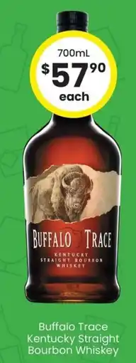 The Bottle O Buffalo Trace Kentucky Straight Bourbon Whiskey offer