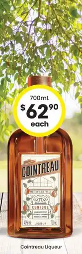 The Bottle O Cointreau Liqueur offer