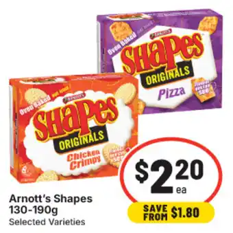 Arnott's Shapes