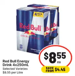 IGA Red Bull Energy Drink offer