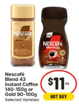 IGA Nescafe Blend 43 Instant Coffee offer