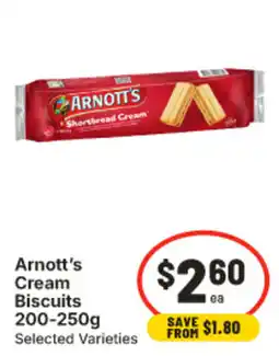 IGA Arnott's Cream Biscuits offer